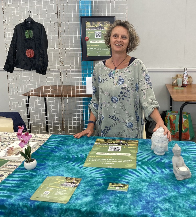 Séverine Fougeray au Forum des Associations