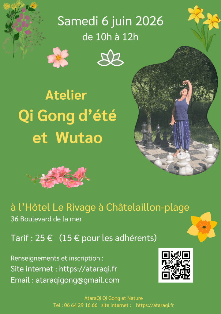 Atelier de Qi gong et Wutao 6 juin 2026